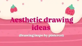Aesthetic drawing ideas!!#subscribe #like #aesthethic #drawing #drawingideas #pinterest #viralvideo
