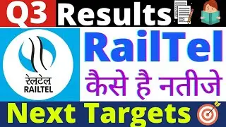 Railtel q3 results 2022, railtel share latest news, Railtel corporation of india ltd share, pt360