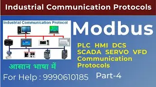 What is Modbus and How does it work & its types? Part-4 Industrial Communication Protocol in Hindi
