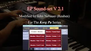 Free Electric Piano Sound set V 2.1 - Korg Pa4x