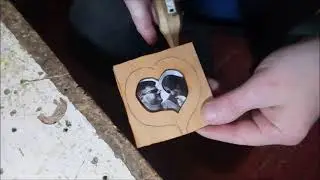 Frame - heart, do it yourself, family photo. Рамка под семейное фото.