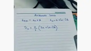 3 Arithmetic Sequence rules | Quick and easy explanation | Math Methods Unit 1
