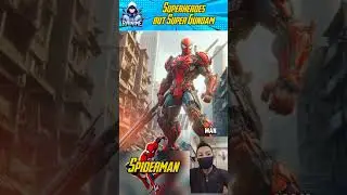 Superheroes but Super Gundam 🔥 marvel vs dc #marvel #spiderman #avengers #dc #treding