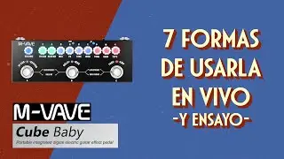 7 Formas de Usar la M Vave Cube Baby en Vivo y Ensayo.