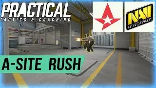 CS:GO Tactic -- Astralis vs Na'Vi -- Nuke Upper Bombsite Rush @ ESL One Cologne 2018