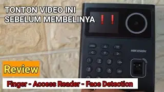 Tonton video singkat ini sebelum membeli finger print access reader dan face detection untuk absensi