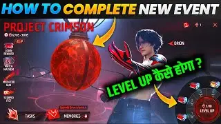 How To Complete Project Crimson Event | Free Fire Project Crimson Event | Free Fire New Event