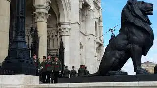 Budapest 2018 parlament guards