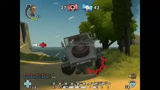 Battlefield Heroes Soldier and gunner(ettore) gameplay.