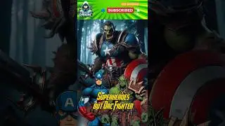 Superheroes but Orc Fighter 🔥 Marvel vs DC #spiderman #marvel #dc #avengers #orc #trending
