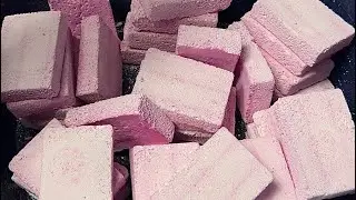 Too crispy 😈| dusty reform gym chalk bars | ASMR