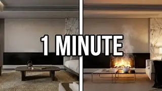 How to Create Smoke, Steam, and Fire in Renderings in 1 Minute