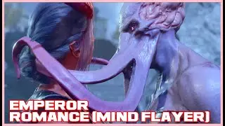The Emperor Romance & Kiss Scene 💕 💋 (MindFlayer) Conversation | Baldur's Gate 3 (Act 3)