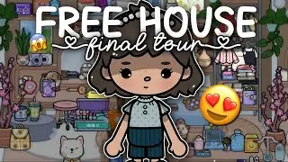 TOCA BOCA FREE AESTHETIC HOUSE TOUR! 😍😱 all free stuffs | toca gohar |💗