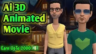 How to Make 3D Animated movies || AI Animation Generator Software