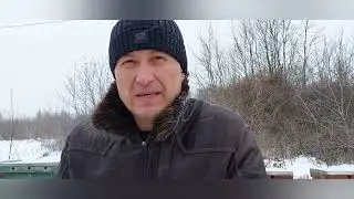 Пасека. Где то в Белгородской области. холодная зимовка.