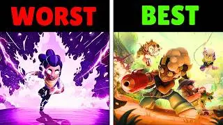 I RANKED Brawl Stars UPDATES... (PART ONE)