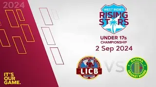 🔴 LIVE Leewards Islands v Guyana | CWI Men’s Under 17 | 50 Over Championships 2024