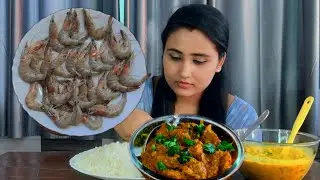 Tasty Prawn Gravy Recipe  ˗ˏˋ ♡ ˎˊ˗  How to clean Prawns