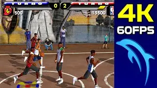NBA Street 🔥[4K PC Dolphin Emulator 🐬 3840 x 2160 Gameplay]🔥 | 👾GameCube 2160P/60FPS!📺