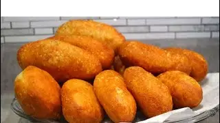 Совсем не жирные/ Идеальный рецепт пирожков! Пирожки с картошкой.Жареные пирожки.