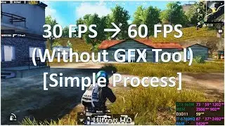 PUBG Mobile | Unlock 60 FPS | Tencent Gaming Emulator | Easy Process