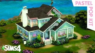 Twitch Streamers Home👾🌸I The Sims 4 Speed Build I No CC I #pastelpopkit #everydayclutterkit