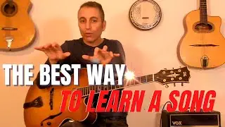 The best way to learn a song (your checklist) Demonstrated over All of Me