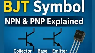 NPN Transistor Symbol & Construction | BJT Symbol |