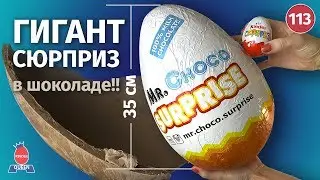 Самый огромный сюрприз с игрушкой. Mr choco surprise