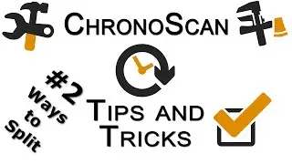 The Ways To Split Your Documents on ChronoScan Tips and Tricks