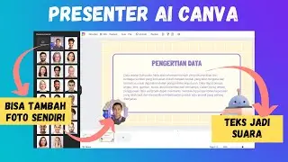 Membuat Presenter AI dan Teks Jadi Suara di CANVA
