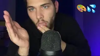 ASMR : SPIT PAINTING 🎨💦
