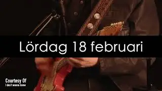 Live At Kungsholmen  Lörd 18 feb kl 19 2023