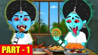 Foodie Ghosts - Part 1 | తిండి పిచ్చి దెయ్యాలు తెలుగు కథ | Telugu Ghost Stories | Funny Stories