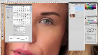 Adding lashes PS CS4