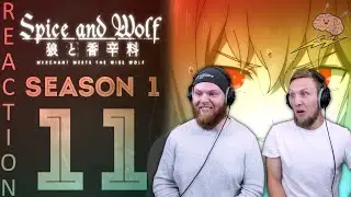 SOS Bros React - Spice and Wolf Episode 11 - Forest of Wolves and Frigid Rain