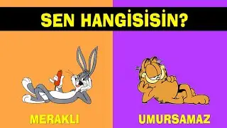 Çizgi Film Karakteri Olsaydın Hangisi Olurdun?
