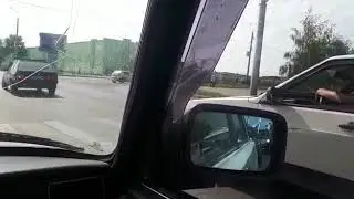 Гонка. Ваз 2107 против 2х Ваз 2109.