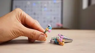 Cómo hago flores en miniatura de papel - Hortensias / flores de papel