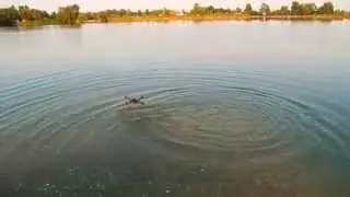 Водоплавающий квадрокоптер