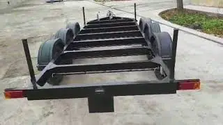 Недорогой тракторный прицеп для перевозки электростанций