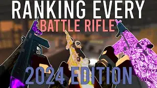 ranking EVERY BATTLE RIFLE 2024 EDITION in phantom forces!