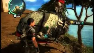 Just Cause 2 video all shot up