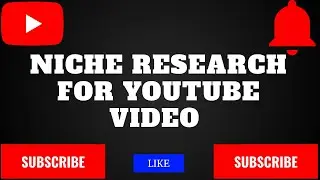 How to  Niche Research for YouTube videos||Find Your Perfect Niche Market