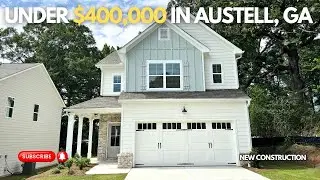 $399,000 will get you the LOWEST PRICED new construction home in Austell, GA | Full Home Tour