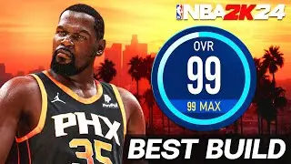BEST POINT GUARD IS A POWER FORWARD in NBA 2K24 - BEST POINT POWER FORWARD BUILD 2K24 - BEST 6'10 PF