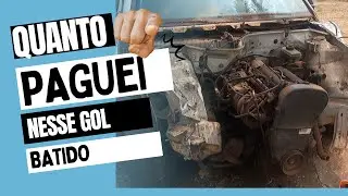 Quanto Paguei no Gol Batido ! #gol #reforma