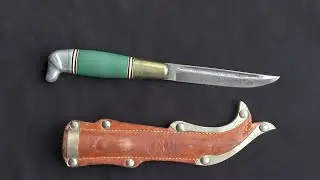 Финка с головой собаки. 1930-е годы doghead puukko