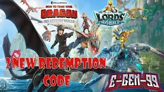 lords mobile 2 new redeem codes 2 new redemption code